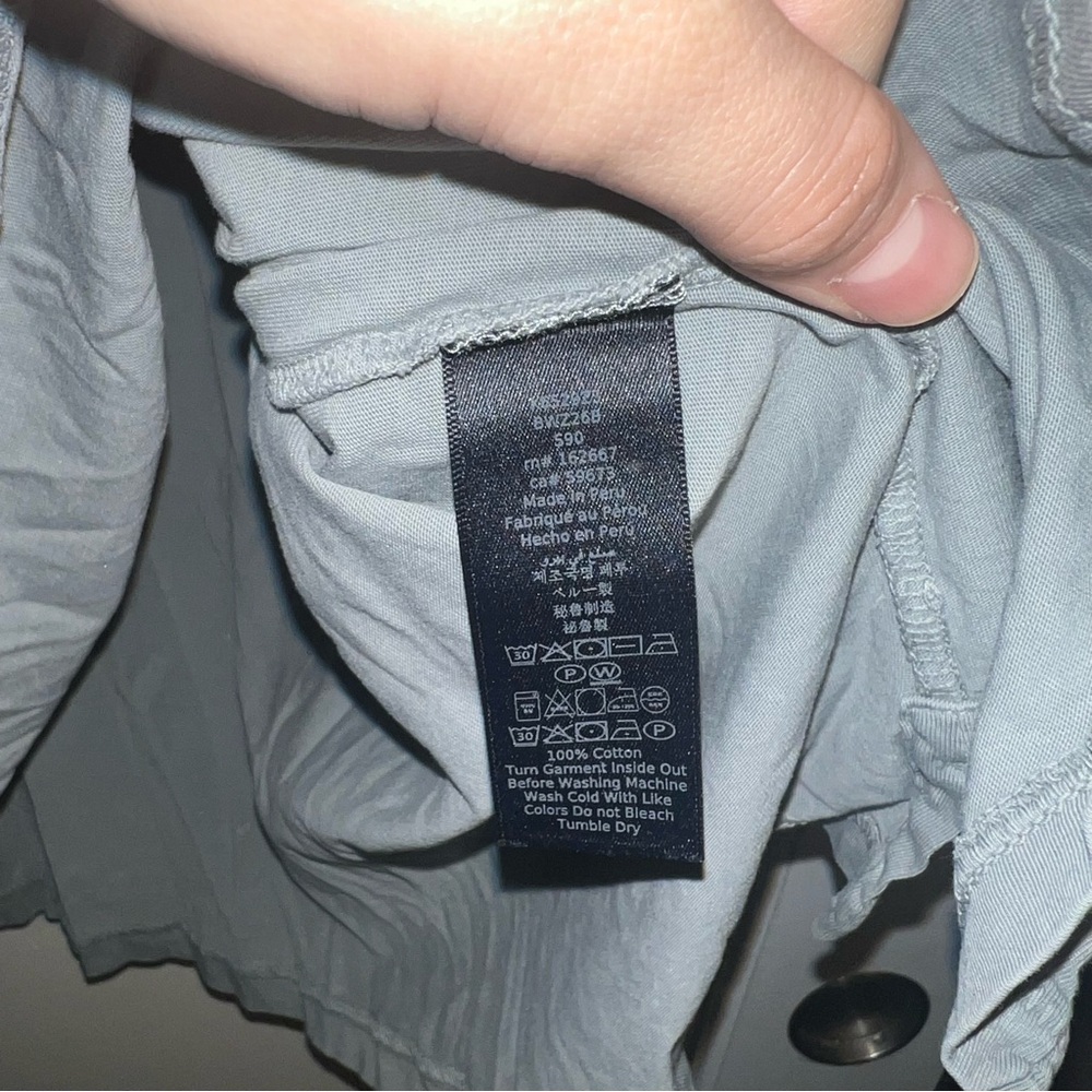 John Varvatos Marble Wash Polo Shirt in Gray - Picture 7 of 10